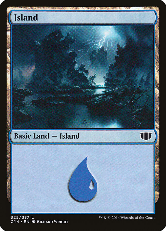 Island (325) [Commander 2014] | L.A. Mood Comics and Games