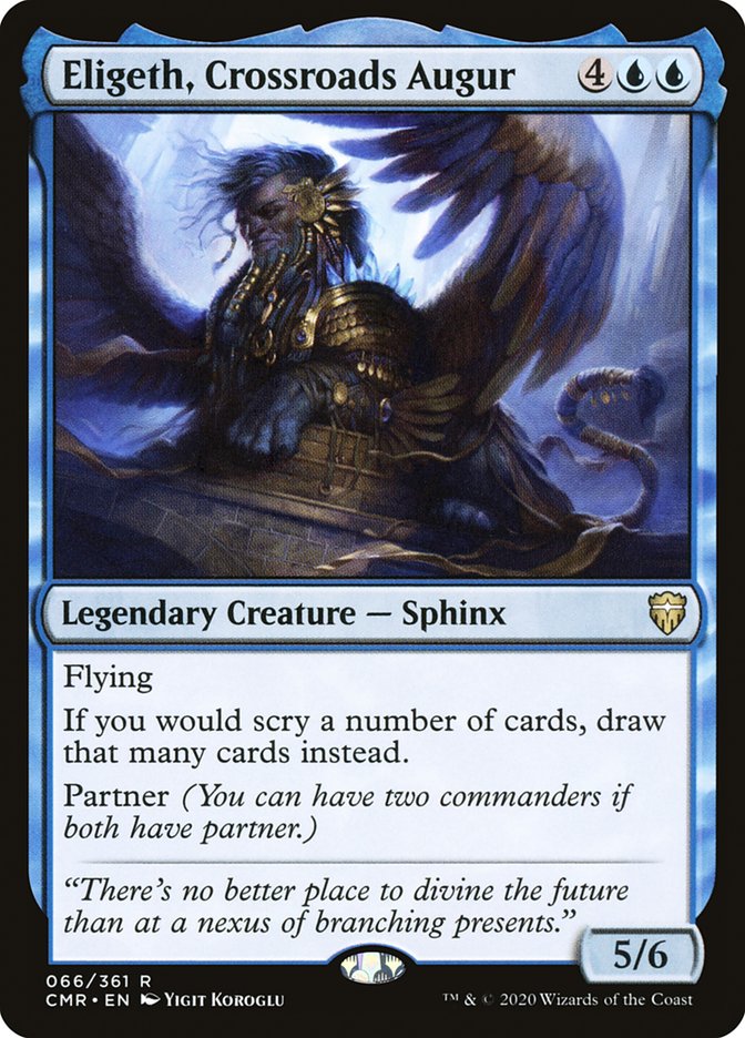 Eligeth, Crossroads Augur [Commander Legends] | L.A. Mood Comics and Games