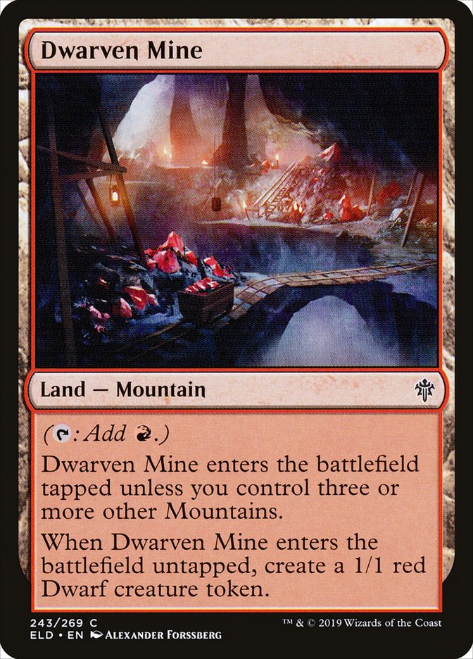 Dwarven Mine [Throne of Eldraine] | L.A. Mood Comics and Games