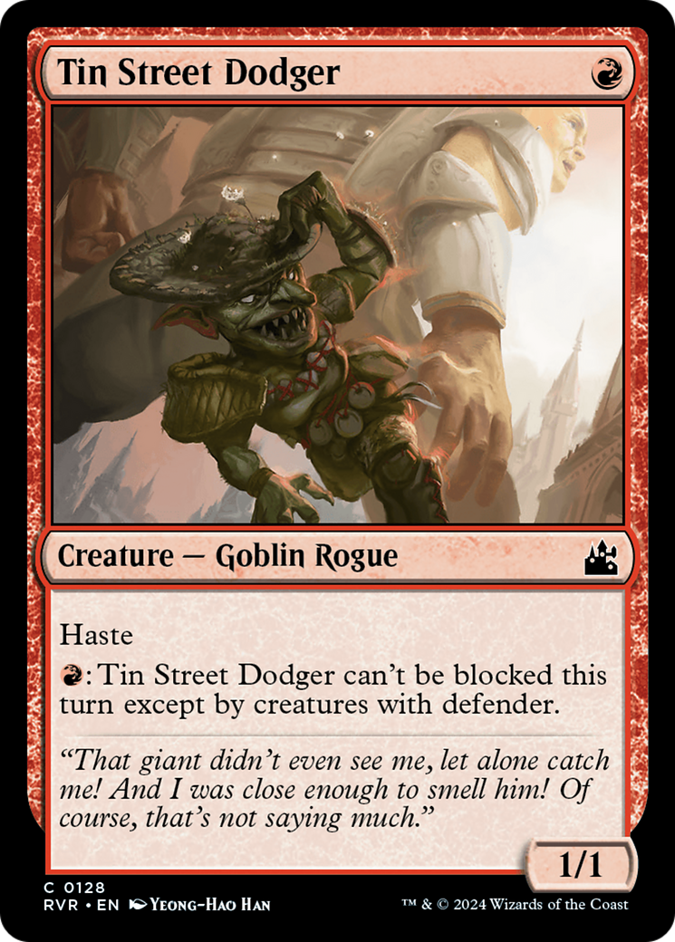 Tin Street Dodger [Ravnica Remastered] | L.A. Mood Comics and Games