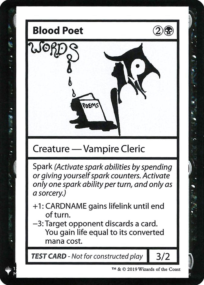 Blood Poet [Mystery Booster Playtest Cards] | L.A. Mood Comics and Games