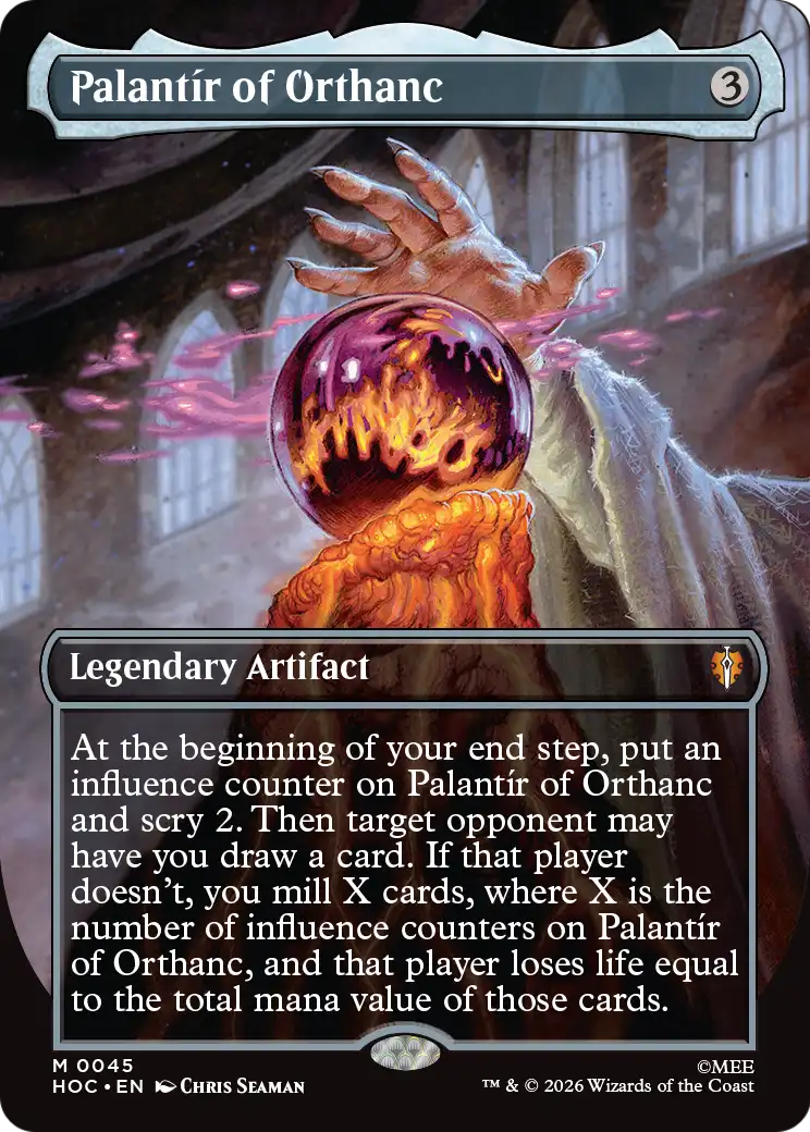 Palantir of Orthanc (Borderless) [The Hobbit: Eternal-Legal] | L.A. Mood Comics and Games