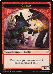 Goblin // Zombie Double-Sided Token [Commander 2016 Tokens] | L.A. Mood Comics and Games