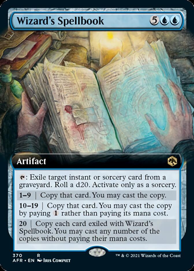 Wizard's Spellbook (Extended Art) [Dungeons & Dragons: Adventures in the Forgotten Realms] | L.A. Mood Comics and Games