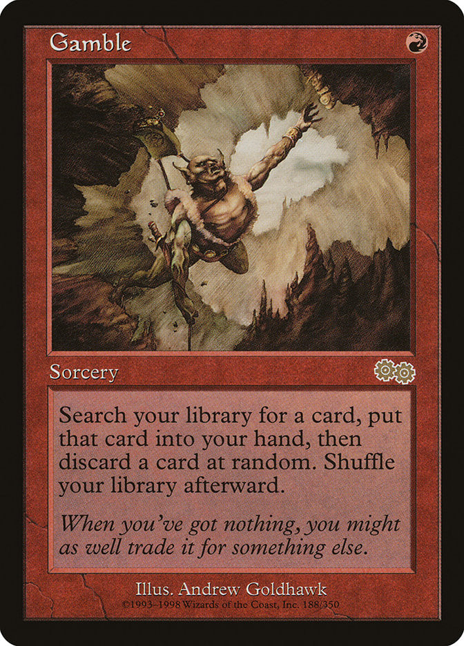 Gamble [Urza's Saga] | L.A. Mood Comics and Games