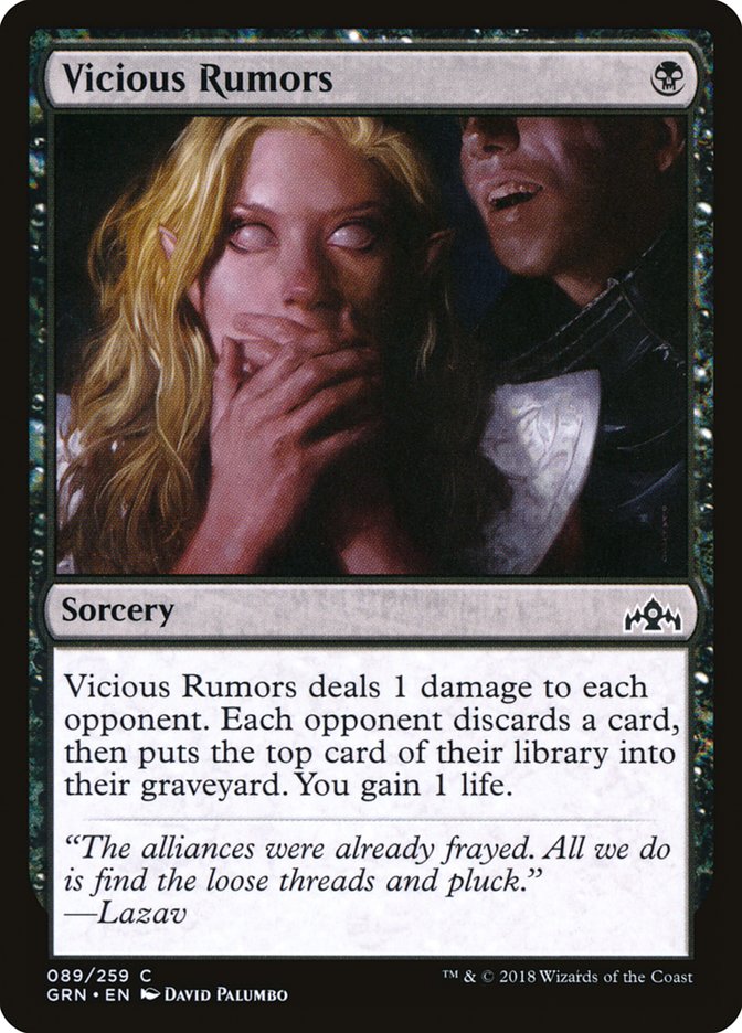 Vicious Rumors [Guilds of Ravnica] | L.A. Mood Comics and Games
