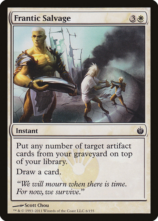 Frantic Salvage [Mirrodin Besieged] | L.A. Mood Comics and Games