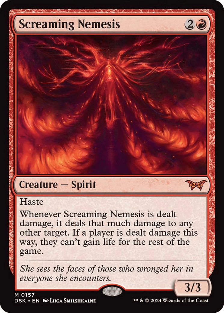 Screaming Nemesis [Duskmourn: House of Horror] | L.A. Mood Comics and Games