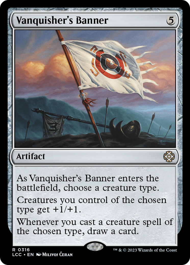 Vanquisher's Banner [The Lost Caverns of Ixalan Commander] | L.A. Mood Comics and Games