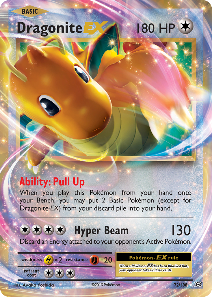 Dragonite EX (72/108) [XY: Evolutions] | L.A. Mood Comics and Games