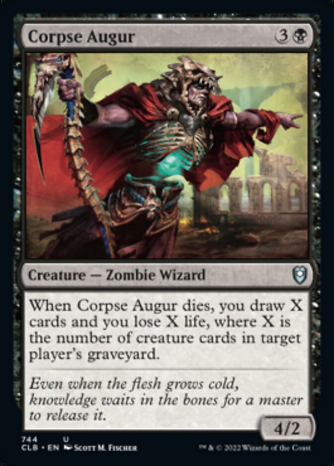Corpse Augur [Commander Legends: Battle for Baldur's Gate] | L.A. Mood Comics and Games