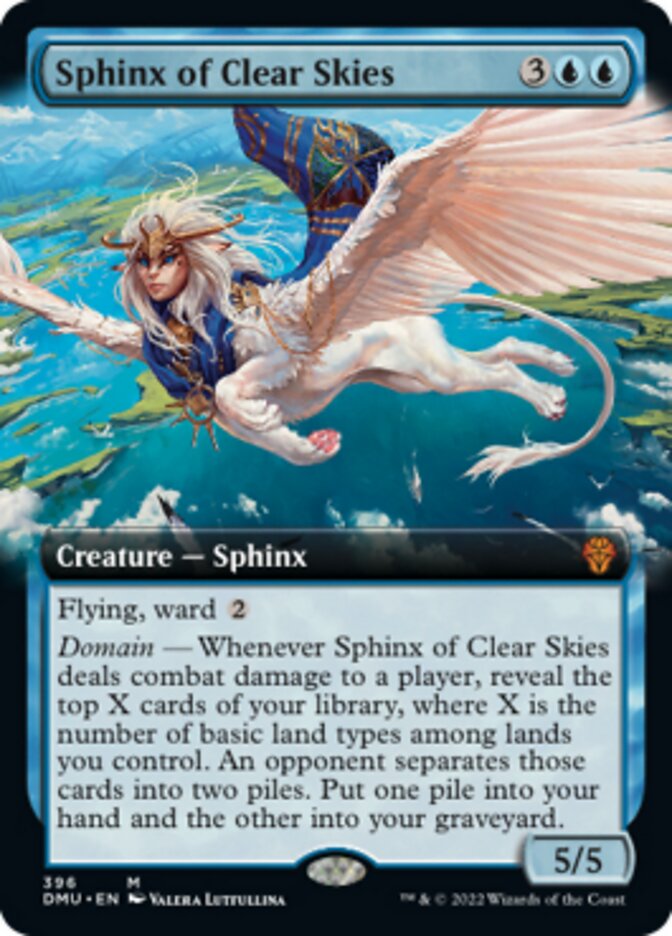 Sphinx of Clear Skies (Extended Art) [Dominaria United] | L.A. Mood Comics and Games