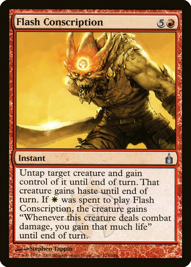 Flash Conscription [Ravnica: City of Guilds] | L.A. Mood Comics and Games