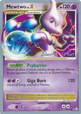 Mewtwo LV.X (144/146) (Stallgon - David Cohen) [World Championships 2009] | L.A. Mood Comics and Games