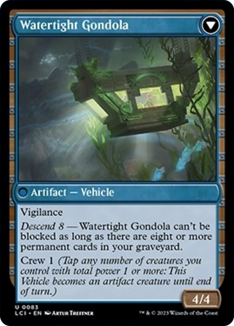 Waterlogged Hulk // Watertight Gondola [The Lost Caverns of Ixalan] | L.A. Mood Comics and Games