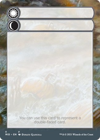 Helper Card (8/9) [Innistrad: Midnight Hunt Tokens] | L.A. Mood Comics and Games