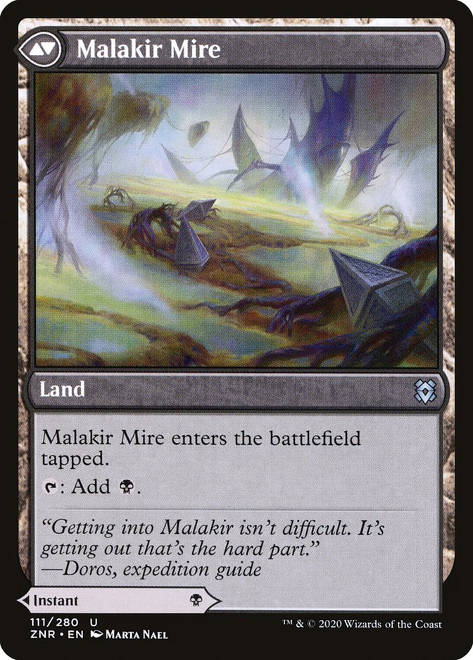 Malakir Rebirth // Malakir Mire [Zendikar Rising] | L.A. Mood Comics and Games
