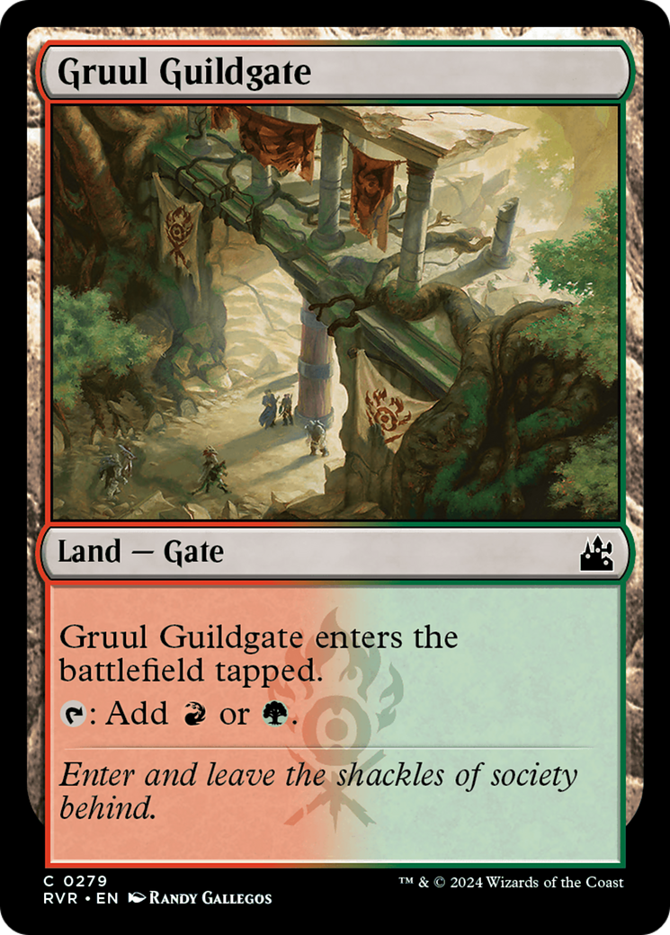 Gruul Guildgate [Ravnica Remastered] | L.A. Mood Comics and Games