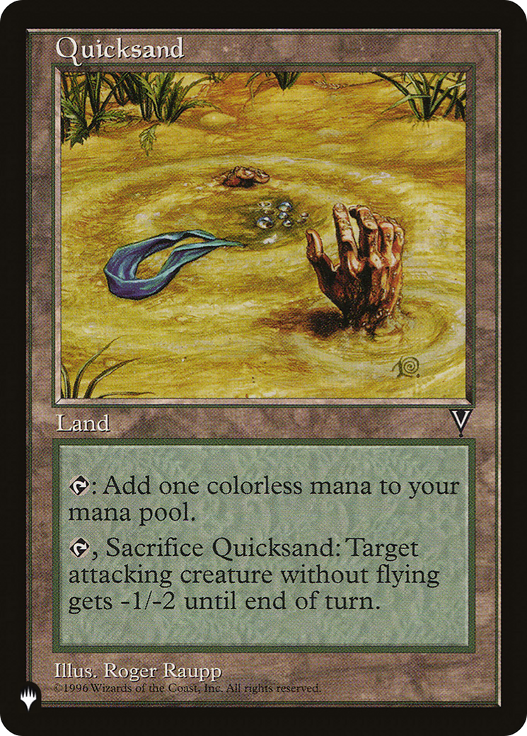 Quicksand [The List] | L.A. Mood Comics and Games