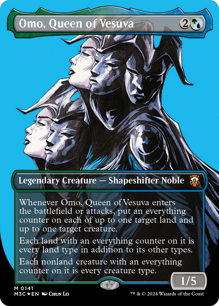 Omo, Queen of Vesuva (Display Commander) [Modern Horizons 3 Commander] | L.A. Mood Comics and Games