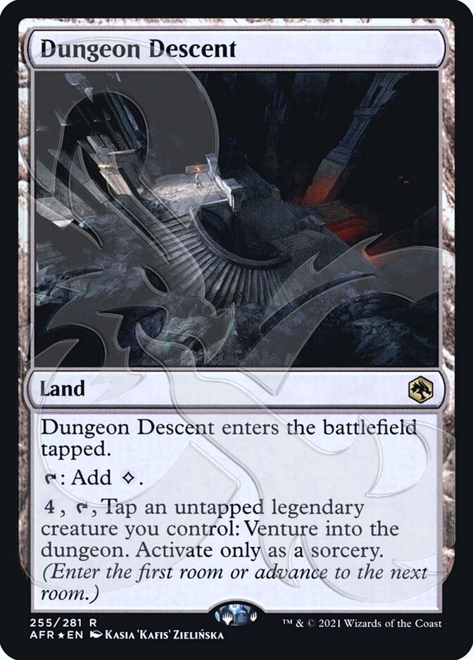 Dungeon Descent (Ampersand Promo) [Dungeons & Dragons: Adventures in the Forgotten Realms Promos] | L.A. Mood Comics and Games