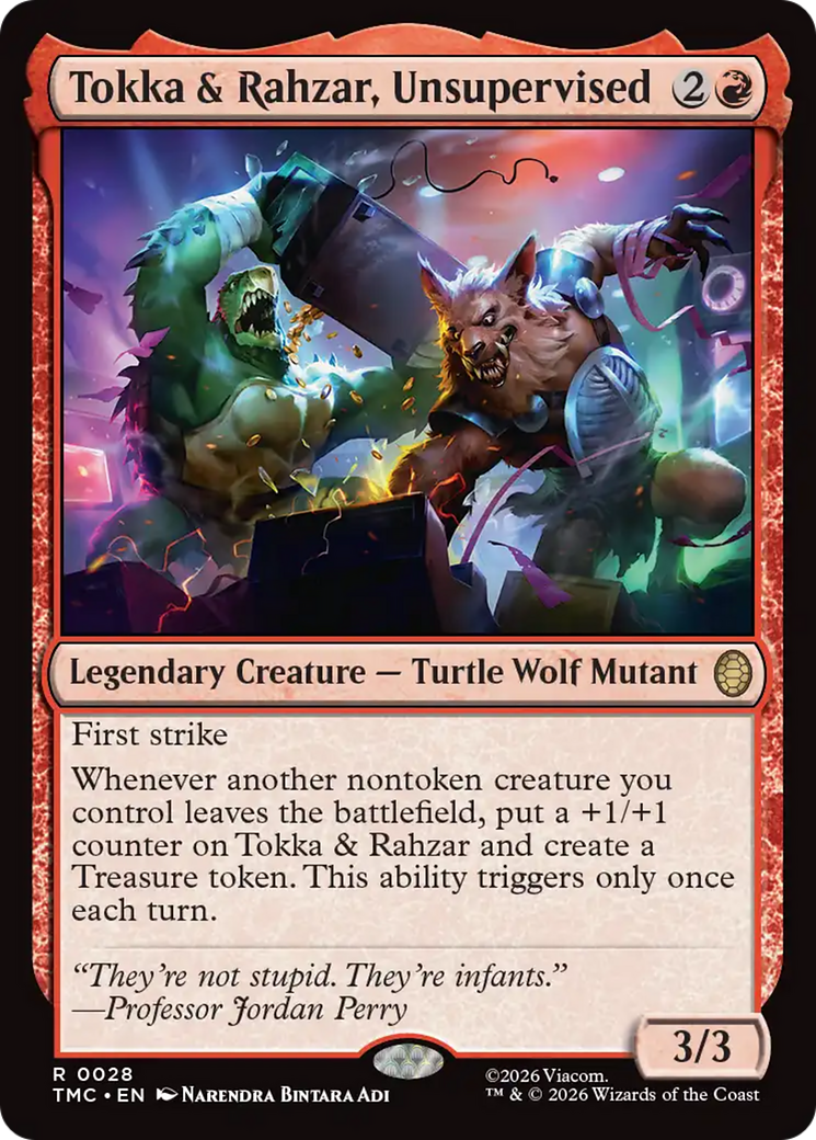 Tokka & Rahzar, Unsupervised [Teenage Mutant Ninja Turtles Commander] | L.A. Mood Comics and Games