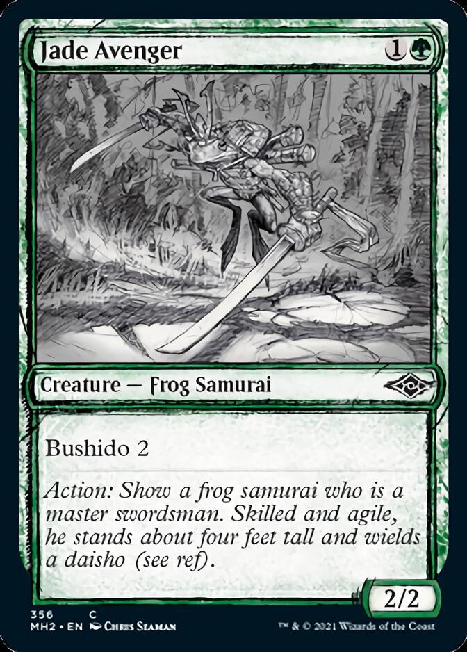 Jade Avenger (Sketch) [Modern Horizons 2] | L.A. Mood Comics and Games
