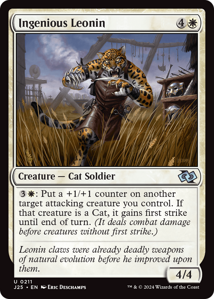 Ingenious Leonin [Foundations Jumpstart] | L.A. Mood Comics and Games