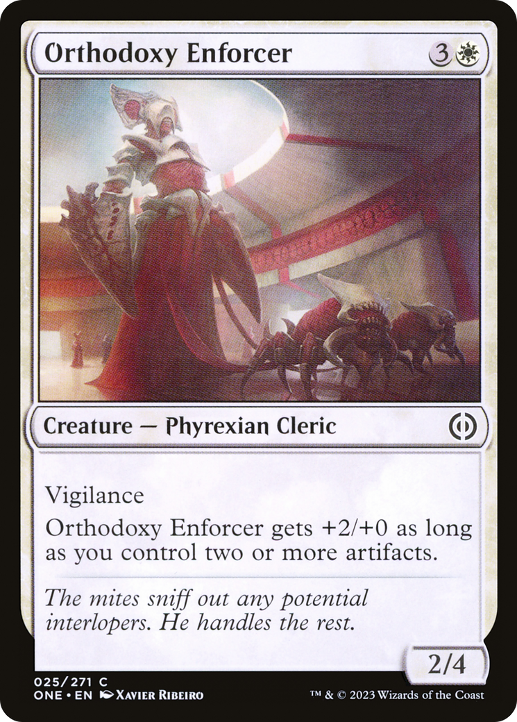 Orthodoxy Enforcer [Phyrexia: All Will Be One] | L.A. Mood Comics and Games