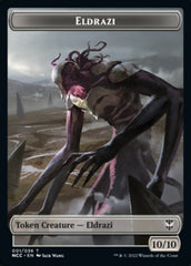 Eldrazi // Human Soldier Double-Sided Token [Streets of New Capenna Commander Tokens] | L.A. Mood Comics and Games