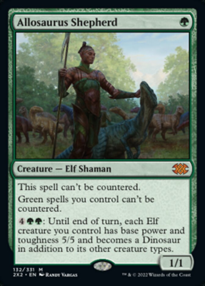 Allosaurus Shepherd [Double Masters 2022] | L.A. Mood Comics and Games