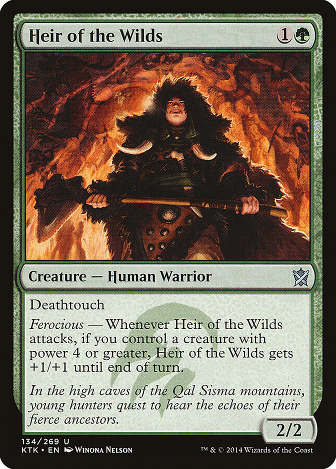 Heir of the Wilds [Khans of Tarkir] | L.A. Mood Comics and Games