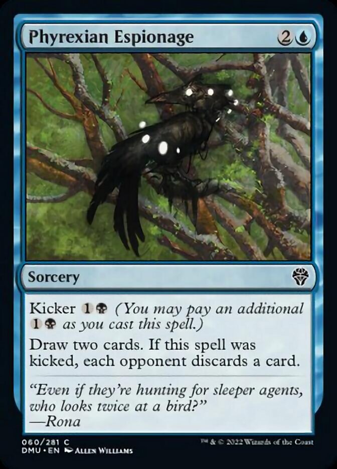 Phyrexian Espionage [Dominaria United] | L.A. Mood Comics and Games
