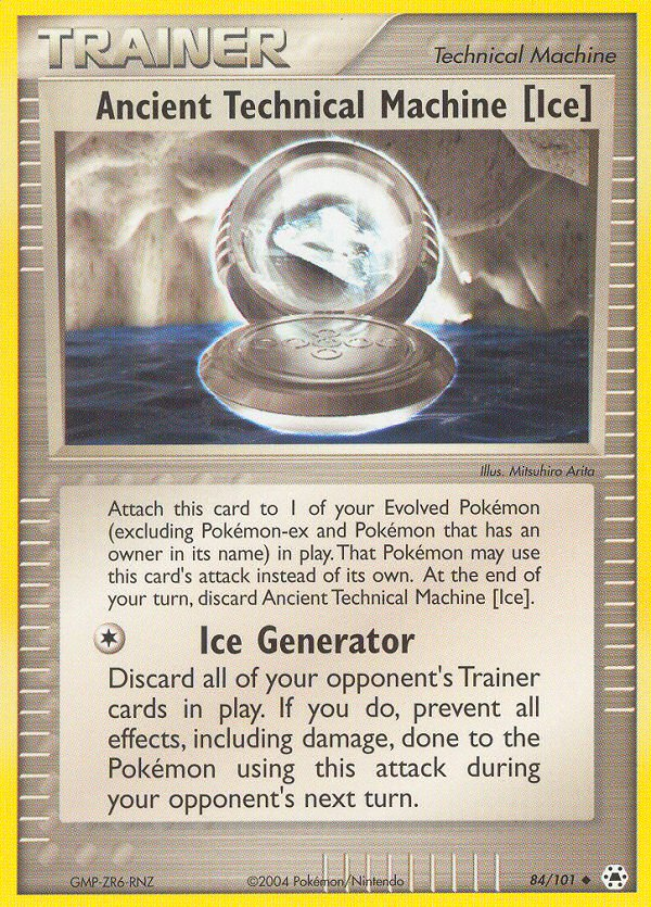 Ancient Technical Machine [Ice] (84/101) [EX: Hidden Legends] | L.A. Mood Comics and Games