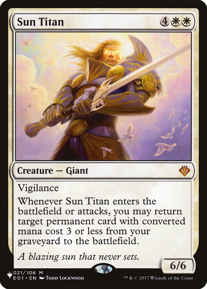 Sun Titan [The List] | L.A. Mood Comics and Games