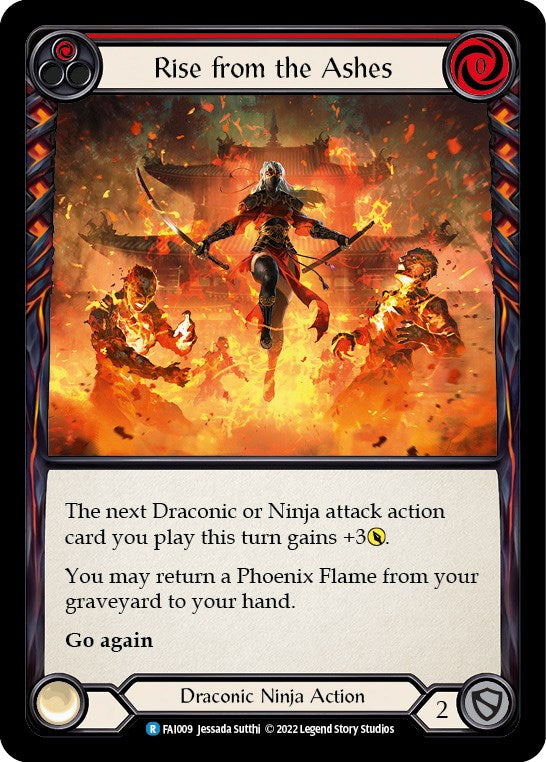 Rise From the Ashes (Red) [FAI009] (Uprising Fai Blitz Deck) | L.A. Mood Comics and Games