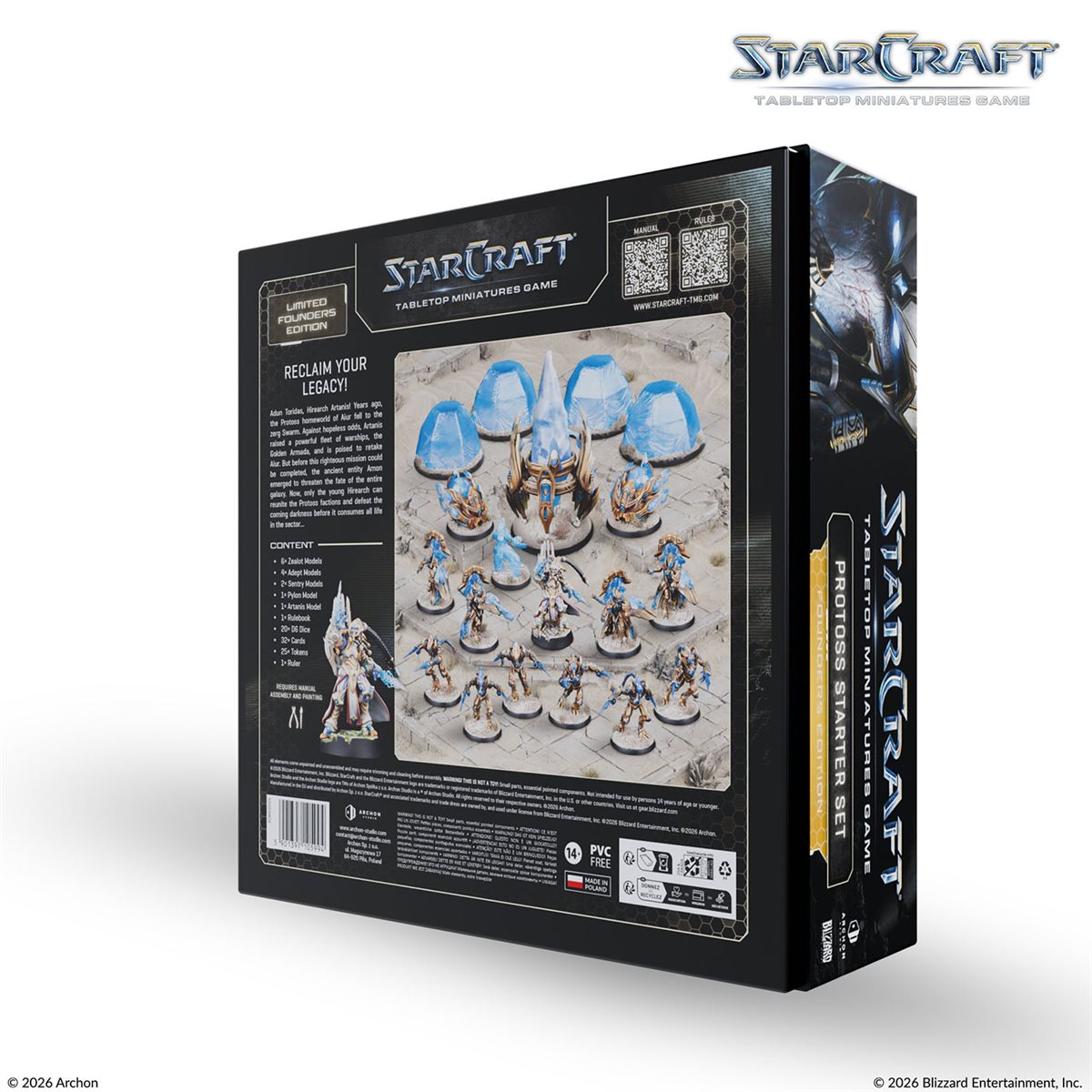 Starcraft: The Miniatures Game: Wave 1: Protoss: Starter Set - Founders Edition | L.A. Mood Comics and Games