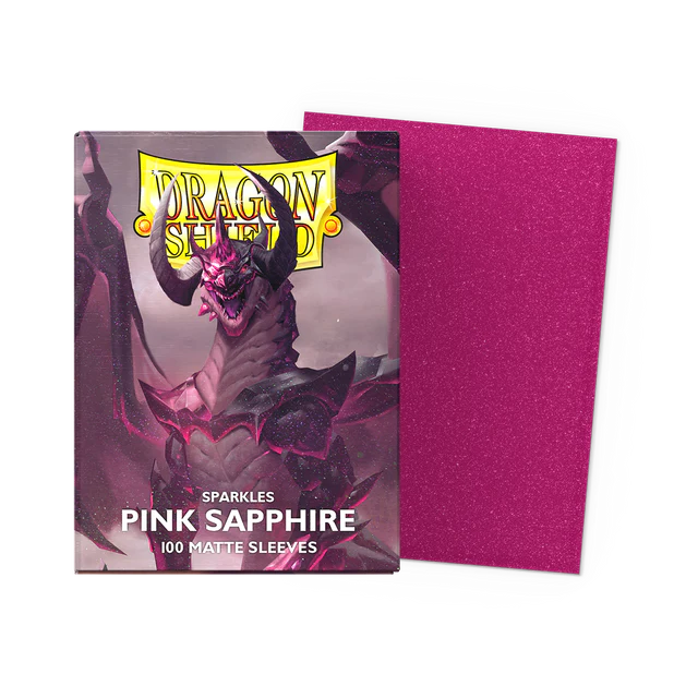 Dragon Shield Sleeves Matte Pink Sapphire 100ct | L.A. Mood Comics and Games