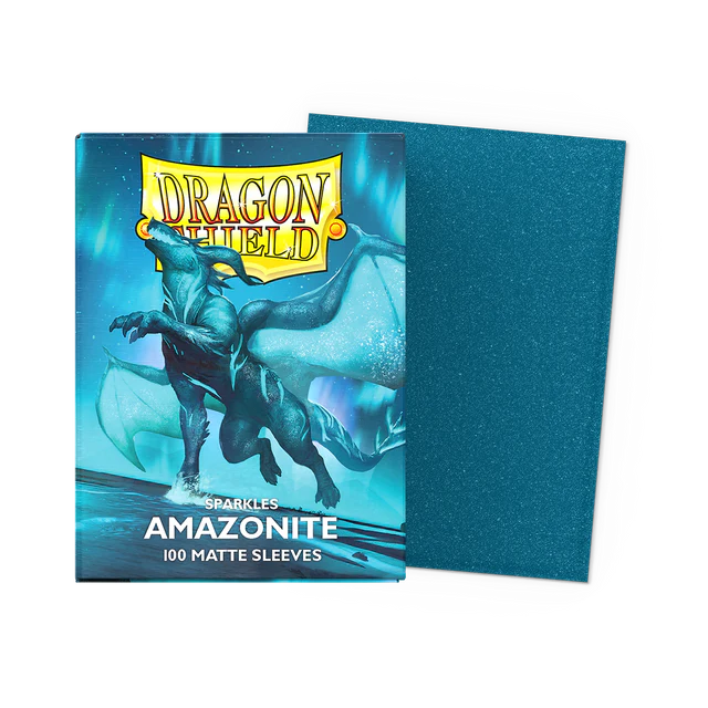 Dragon Shield Sleeves Matte Amazonite 100ct | L.A. Mood Comics and Games