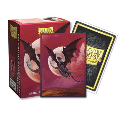 Sleeves: Dragon Shield Limited Edition Brushed Art: Valentine Dragon 2024 | L.A. Mood Comics and Games