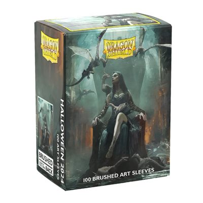 Sleeves: Dragon Shield: Limited Edition: Brushed Art: Halloween 2024 (100) | L.A. Mood Comics and Games