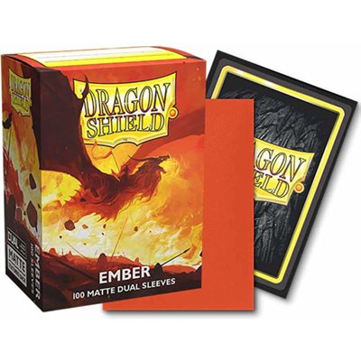 Dragon Shield Matte DUAL Ember Alaric Revolution Kindlerh (100) (Orange) | L.A. Mood Comics and Games
