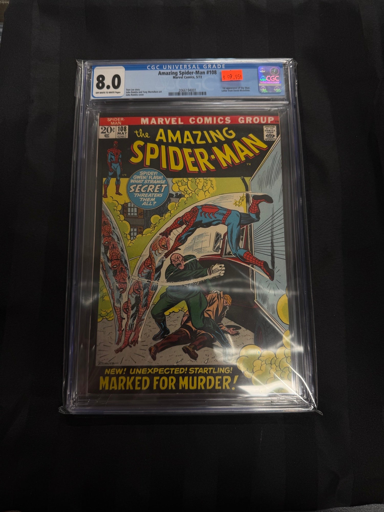 Amazing Spider-Man #108 1972 CGC 8.0 | L.A. Mood Comics and Games