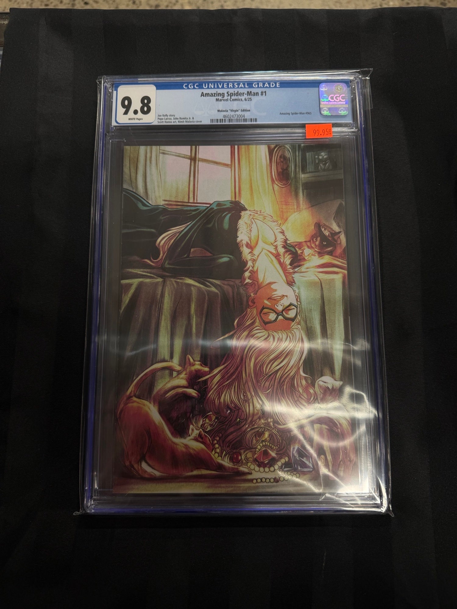 Amazing Spider-Man #1 2025 CGC 9.8 (Malavia "Virgin" Edition) | L.A. Mood Comics and Games
