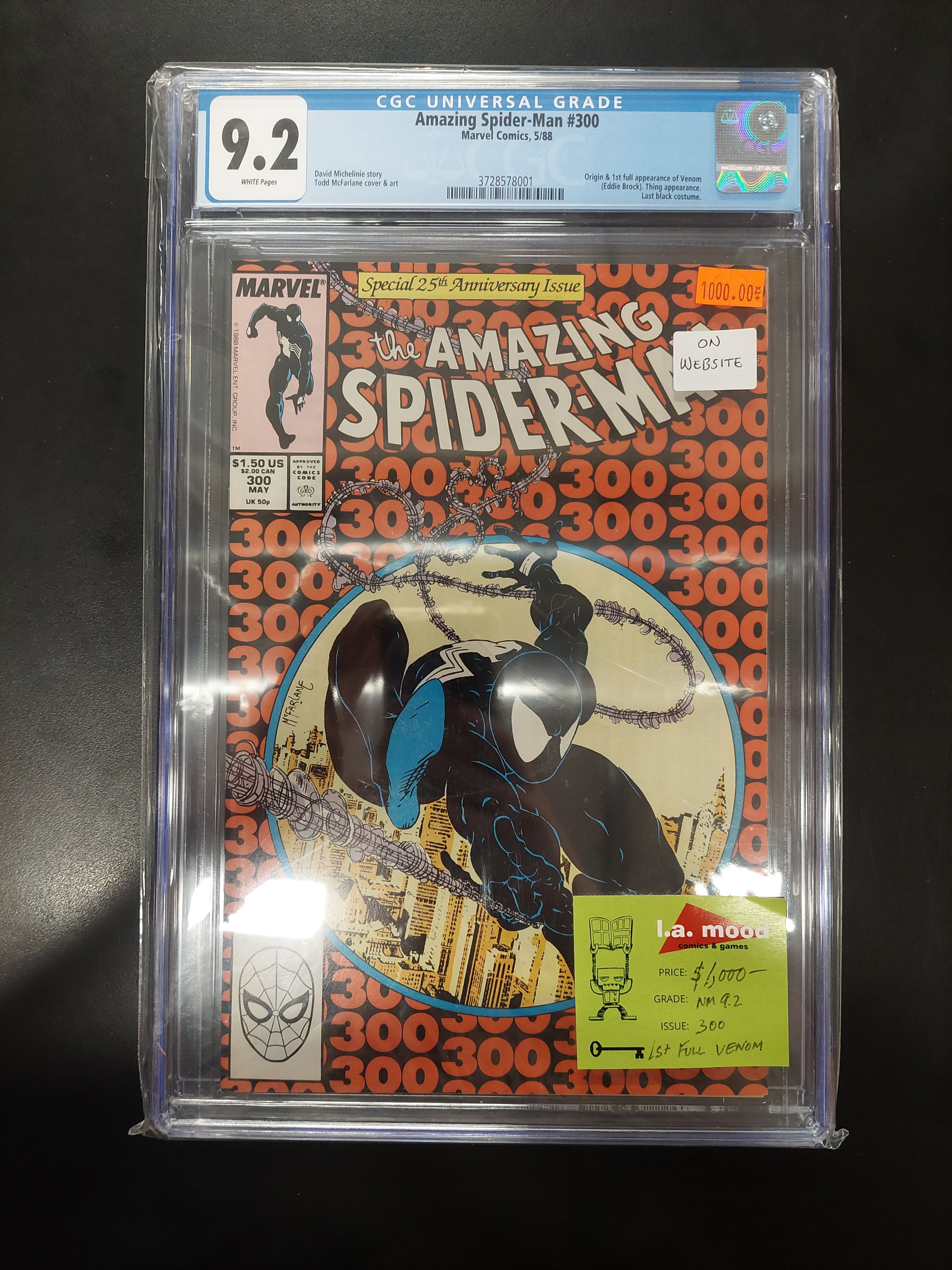 Amazing Spider-Man #300 1988 CGC 9.2 | L.A. Mood Comics and Games