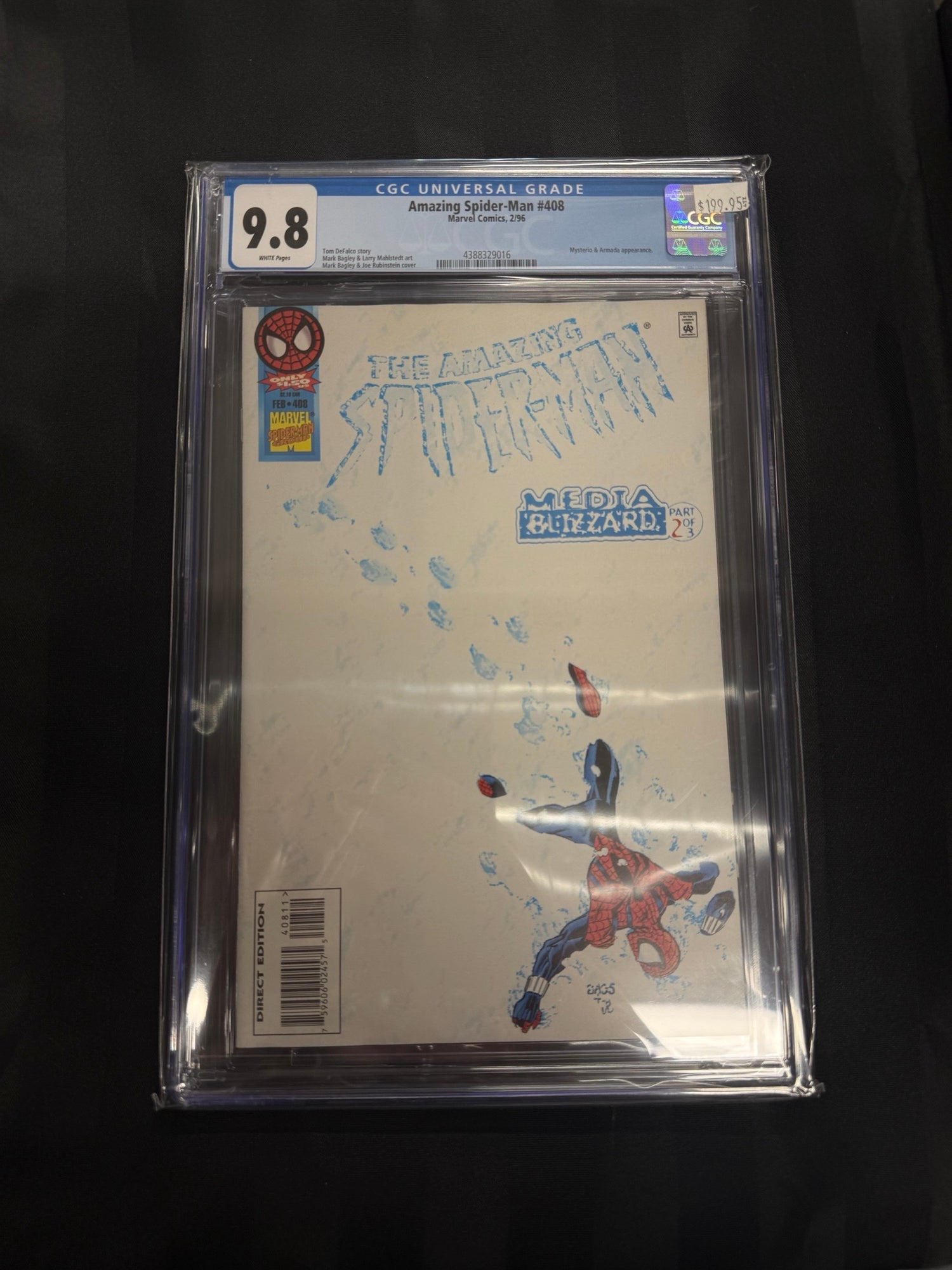 Amazing Spider-Man #408 1996 CGC 9.8 | L.A. Mood Comics and Games