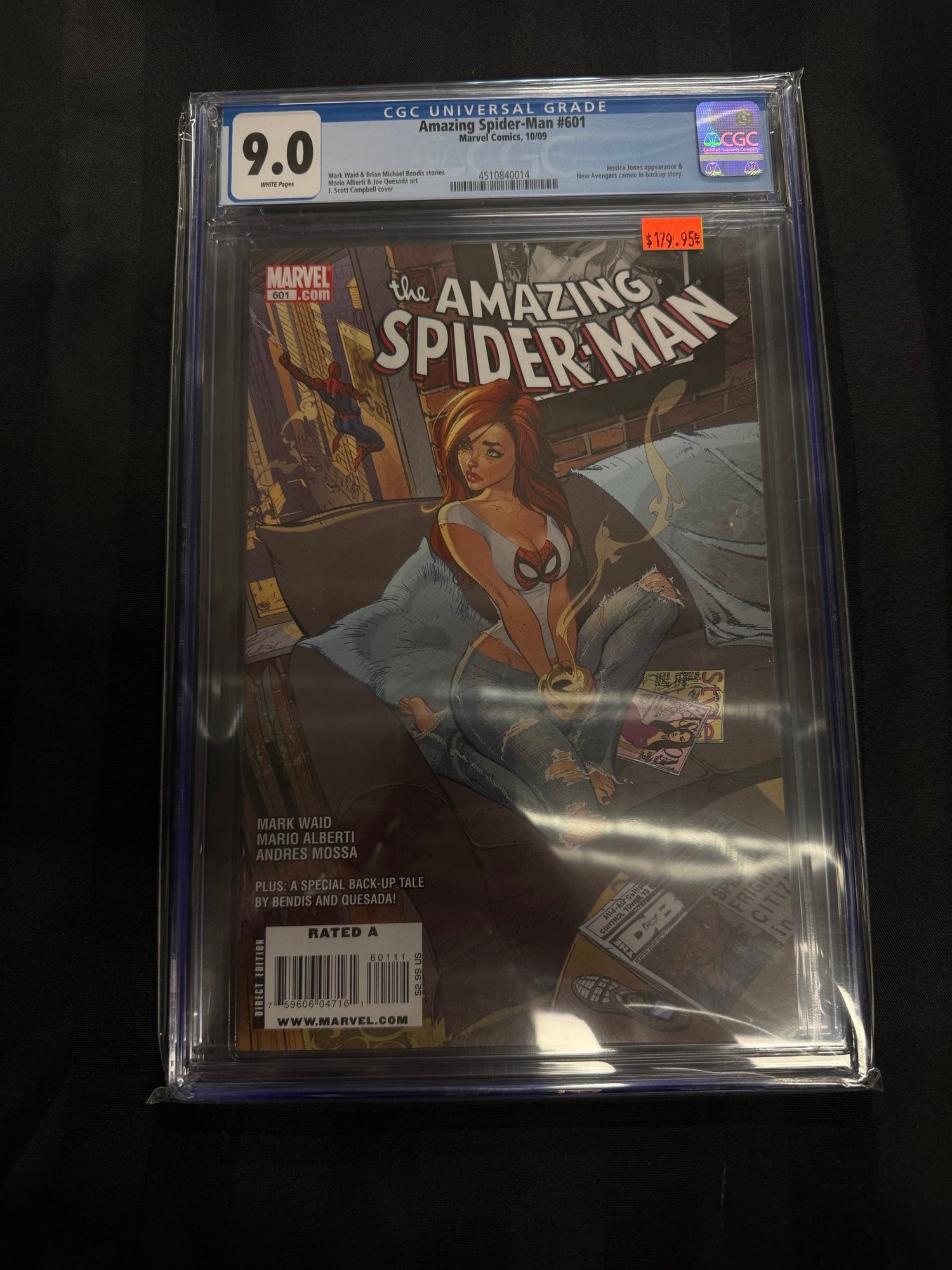 Amazing Spider-Man #601 2009 CGC 9.0 | L.A. Mood Comics and Games