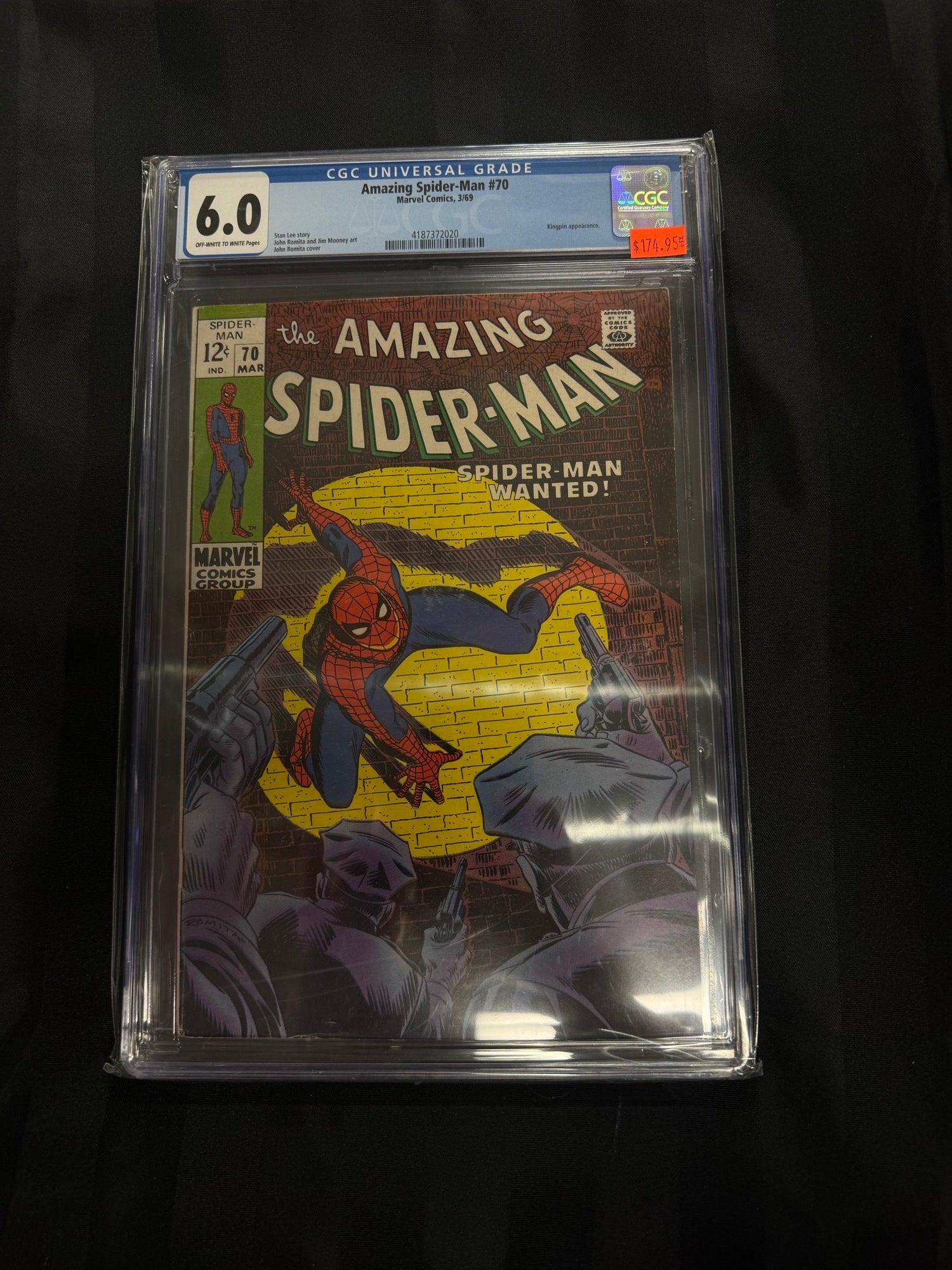 Amazing Spider-Man #70 1969 CGC 6.0 | L.A. Mood Comics and Games