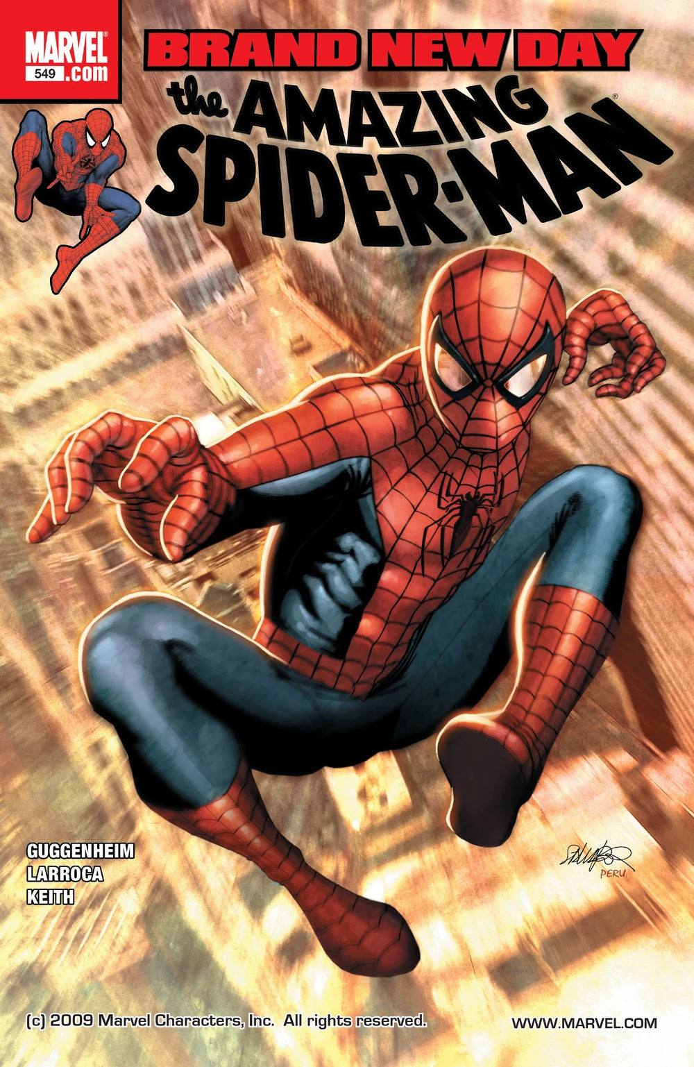 THE AMAZING SPIDER-MAN #549 | L.A. Mood Comics and Games