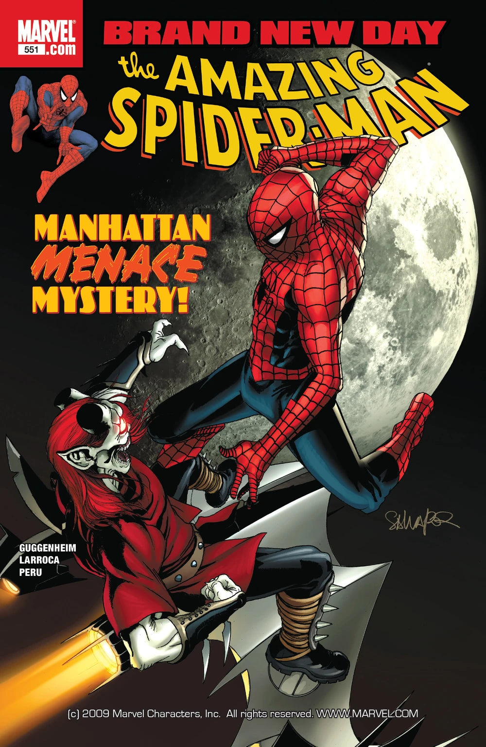 THE AMAZING SPIDER-MAN #551 | L.A. Mood Comics and Games